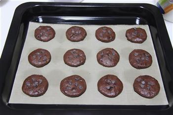 巧克力豆饼干的做法步骤15