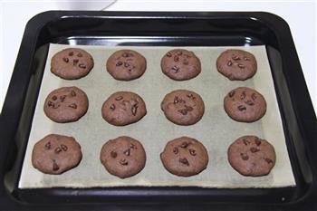 巧克力豆饼干的做法步骤16