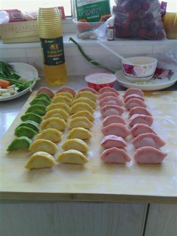 彩色饺子的做法步骤6