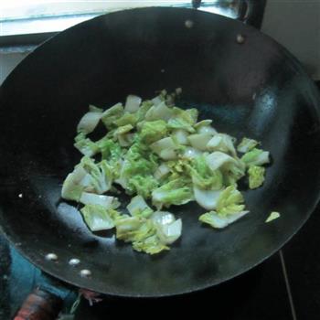 猪油炒白菜的做法步骤6