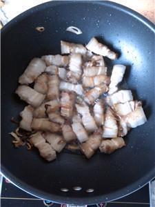蚝油茭白五花肉的做法图解6