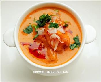 泰式红咖喱虾的做法步骤10