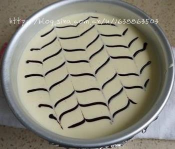大理石纹轻乳酪蛋糕的做法步骤9