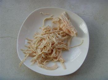 南瓜鸡肉沙拉的做法步骤3
