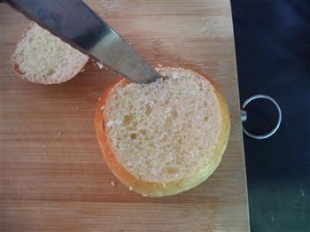 水果沙拉面包盅的做法步骤7