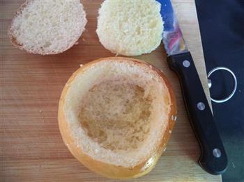 水果沙拉面包盅的做法步骤8