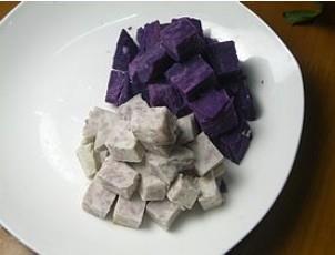紫薯芋头沙拉的做法步骤5