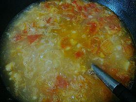番茄土豆疙瘩汤的做法步骤9