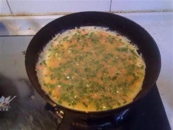 沙拉蔬菜蛋卷的做法步骤6