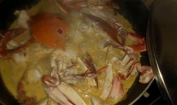 泰式咖喱蟹的做法步骤9