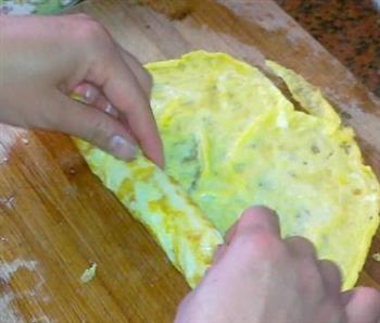 鸡蛋肉卷的做法步骤2
