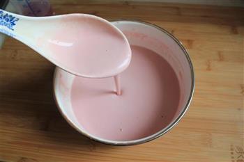 苋菜汁粉色凉皮的做法图解4