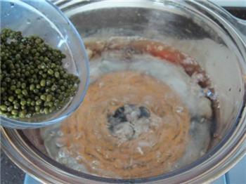 冬瓜莲米绿豆粥的做法图解4