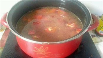 西红柿炖牛肉汤的做法图解14