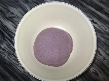 紫米馒头的做法步骤3