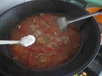 西红柿牛肉汤的做法图解13