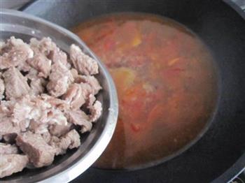 西红柿牛肉汤的做法图解8