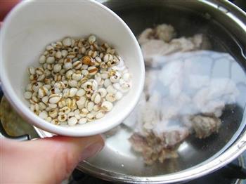 薏米冬瓜排骨汤的做法步骤6