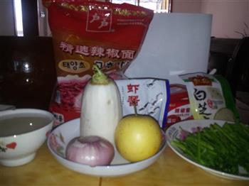韩国泡菜的做法步骤1