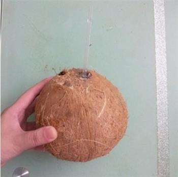 椰肉椰汁炖乳鸽的做法步骤4