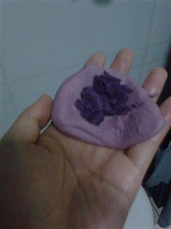 紫薯奶香馒头的做法步骤11