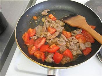 番茄牛肉饭的做法步骤9