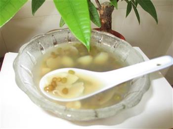 绿豆百合汤的做法步骤7