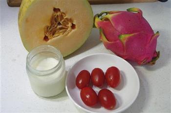 健康水果酸奶的做法步骤1