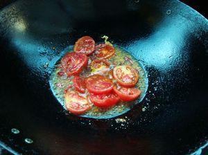 豆豉番茄炒水蕨的做法图解5