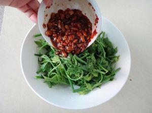 水豆豉拌刺五加的做法步骤8