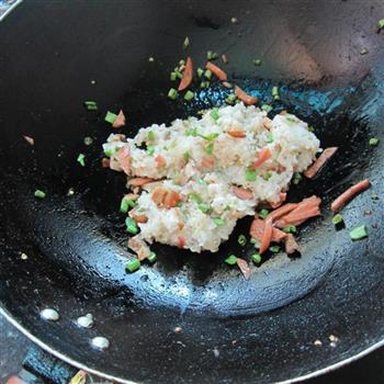 糯饭腊肉海苔卷的做法图解6