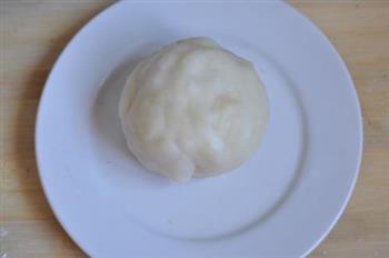 椰丝奶黄冰皮月饼的做法图解10