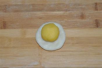 椰丝奶黄冰皮月饼的做法图解13