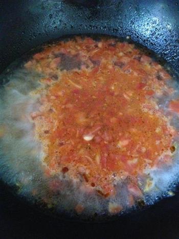 番茄紫菜蛋汤的做法图解5