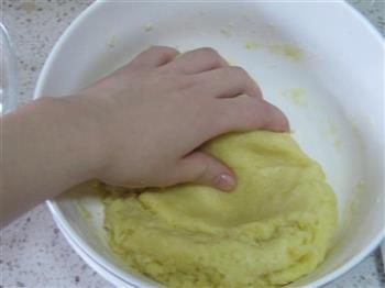 麻薯豆沙月饼的做法步骤4