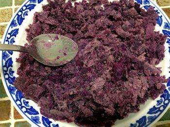 广式椰香紫薯月饼的做法步骤5
