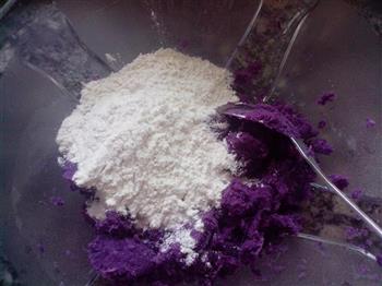 紫薯杂粮芝麻饼的做法步骤4