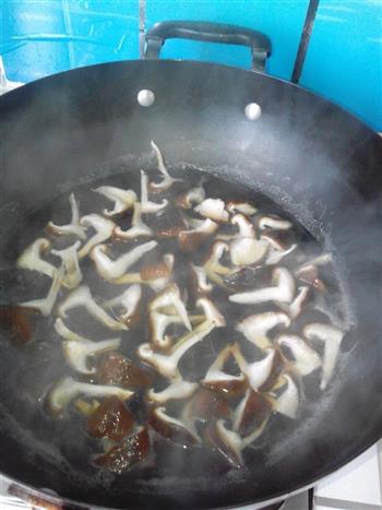 香菇油菜肉片的做法步骤4