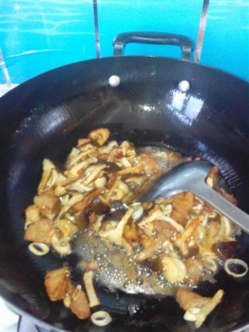 香菇油菜肉片的做法步骤7