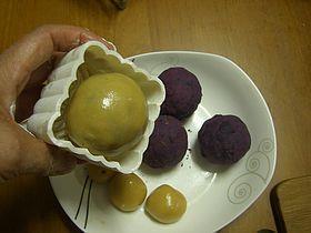 玫瑰紫薯月饼的做法步骤6