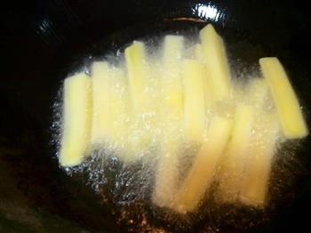 香炸土豆条的做法步骤3