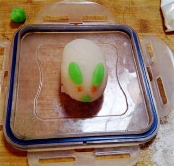 玉兔多彩冰皮月饼的做法步骤12