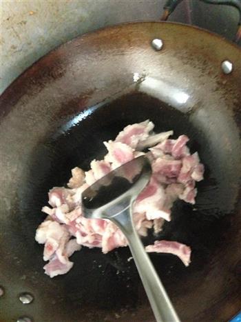 香干回锅肉的做法步骤3