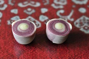 紫薯酥皮月饼的做法图解12