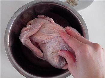 手撕盐焗鸡的做法图解4