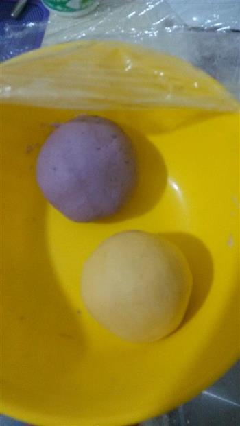 紫薯红薯汤圆的做法图解3