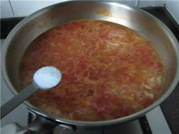 番茄虾仁疙瘩汤的做法步骤13