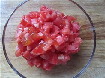 番茄虾仁疙瘩汤的做法图解3