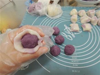 紫薯奶酪冰皮月饼的做法步骤22