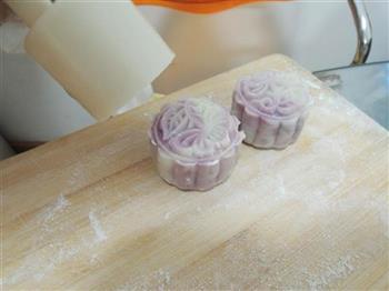 紫薯奶酪冰皮月饼的做法图解26